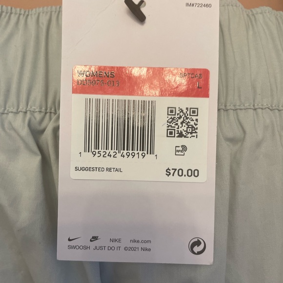 Nike Sportswear Essential Women’s High Rise Curve Pants Woven NEW - Picture 5 of 6